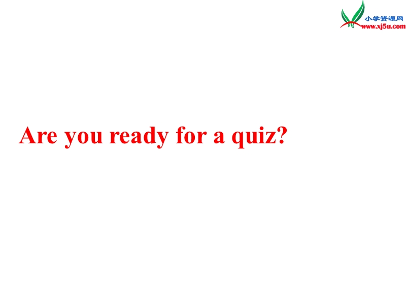 四年级英语下册 unit 2 lesson 15 are you ready for a quiz课件 冀教版（三起）.ppt_第1页