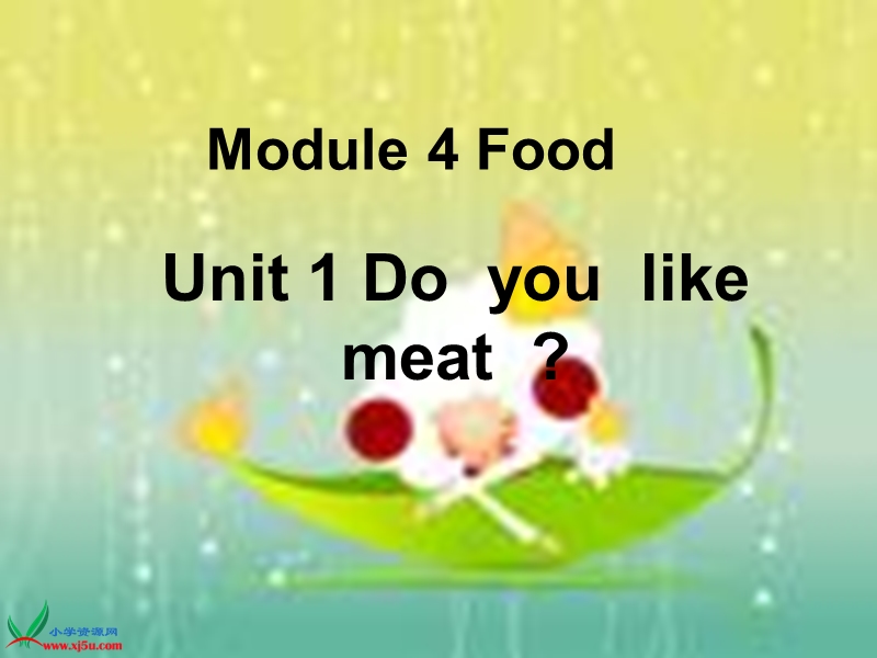 外研版（三起）三年级英语下册课件module 4 food unit 1 do you like meat.ppt_第1页