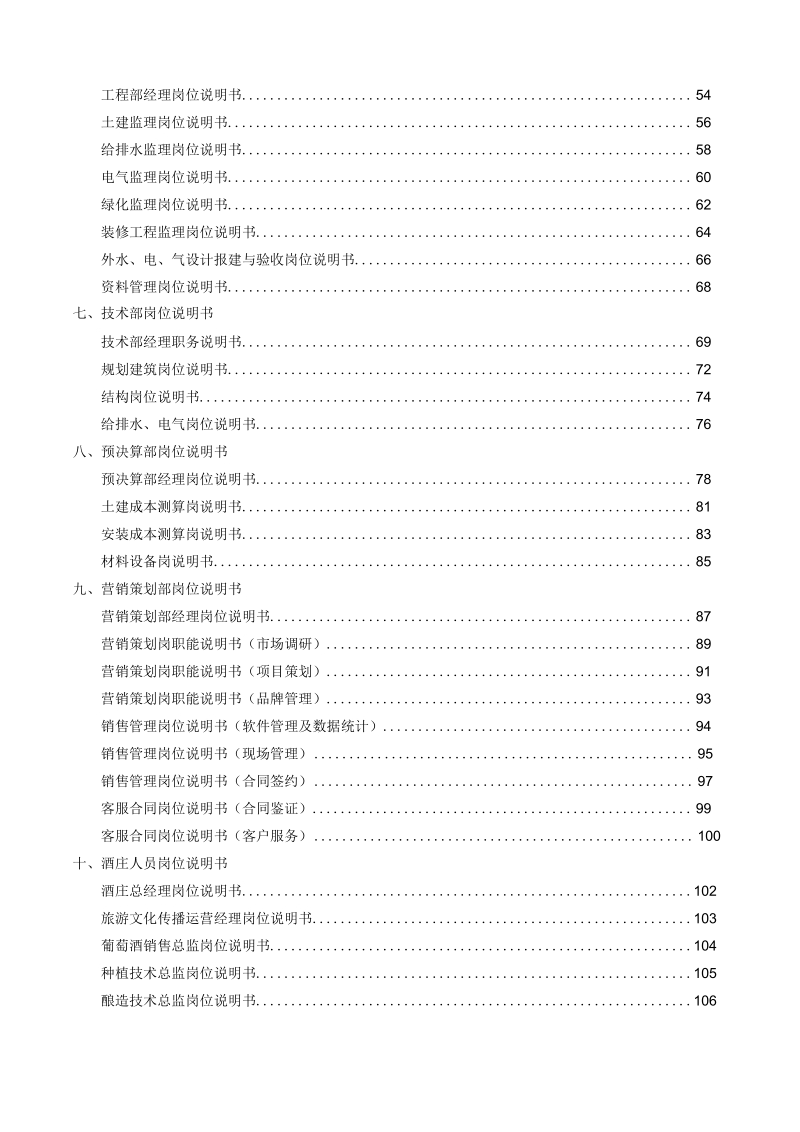 2010管理手册——岗位说明(修改版11)110p.doc_第3页