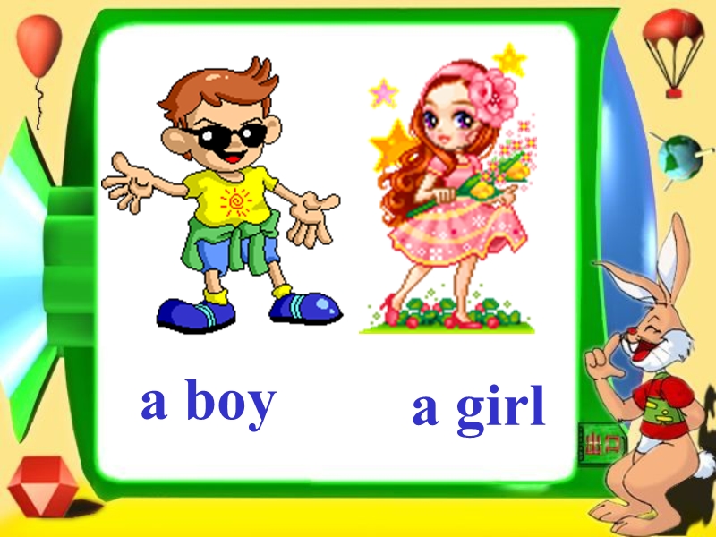 牛津英语3a unit11 a  boy a girl.ppt_第3页