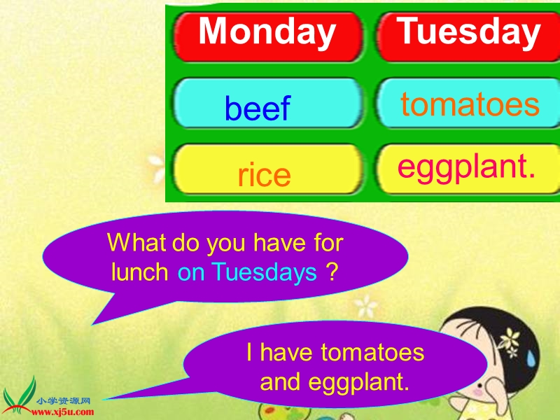 （冀教版）四年级英语下册课件 unit 4 lesson 27(5).ppt_第3页