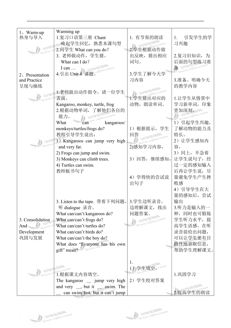 （广州版）五年级英语上册教案 module 2 unit 4(dialogue) 2.doc_第2页