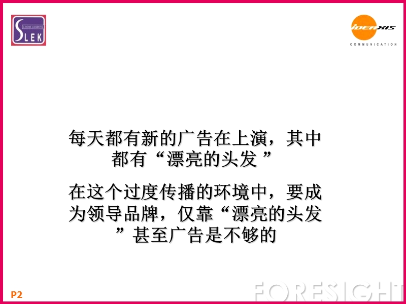 舒蕾洗发水全线重新上市之品牌与传播规划.ppt_第2页