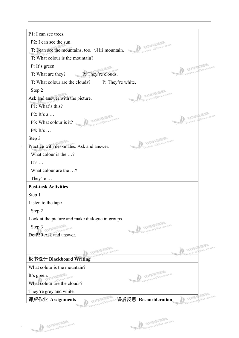 （沪教牛津版）三年级英语下册教案 module 3 unit 1 lesson 2(1).doc_第2页