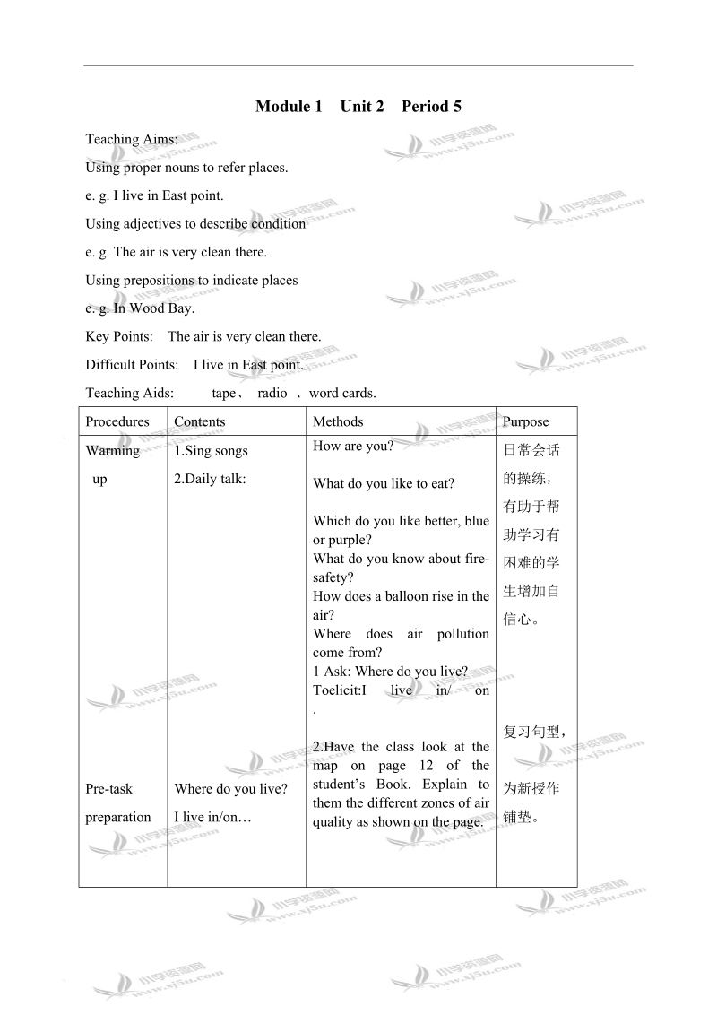 （沪教版）牛津英语教案 6b module1 unit2(5).doc_第1页