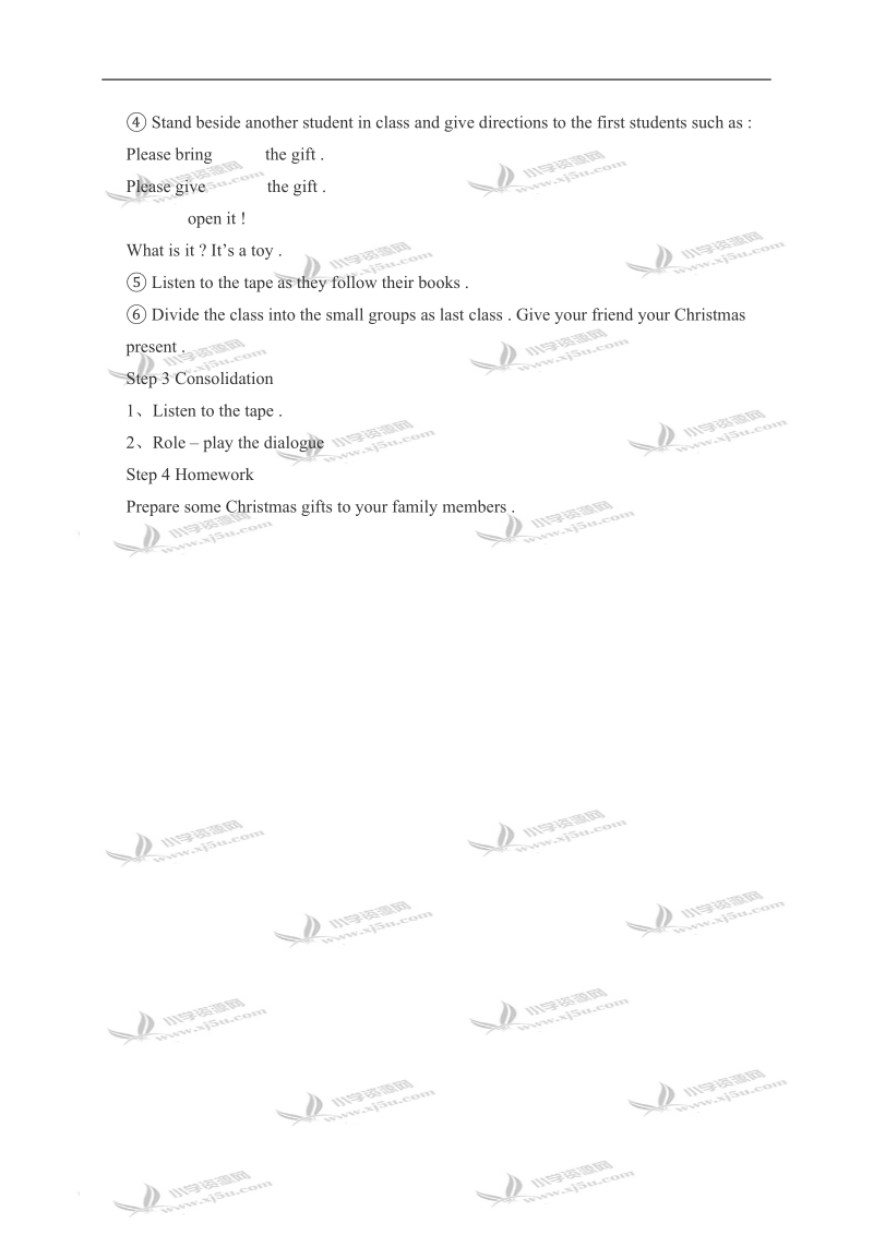 （冀教版）六年级英语上册教案 unit4 lesson30(3).doc_第2页