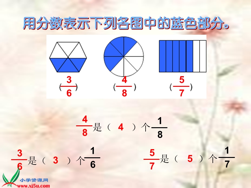 （西师大版）三年级数学上册课件 分数的简单计算.ppt_第2页