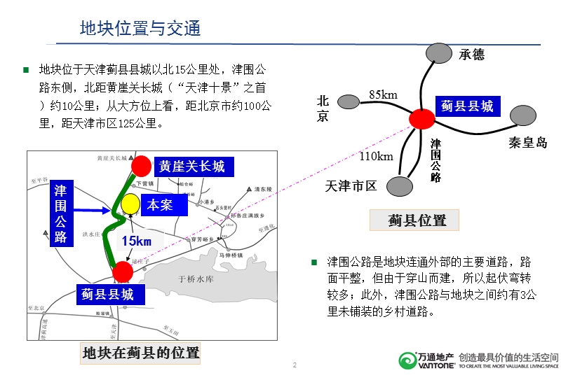 万通地产 - 天津蓟县旅游度假项目可行性报告.ppt_第3页