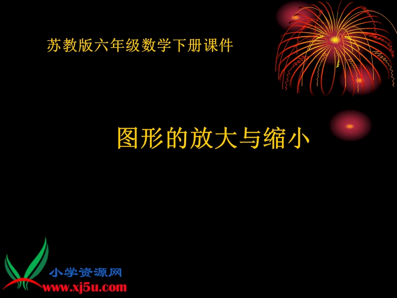 （苏教版）六年级数学下册课件 图形的放大与缩小 16.ppt_第1页