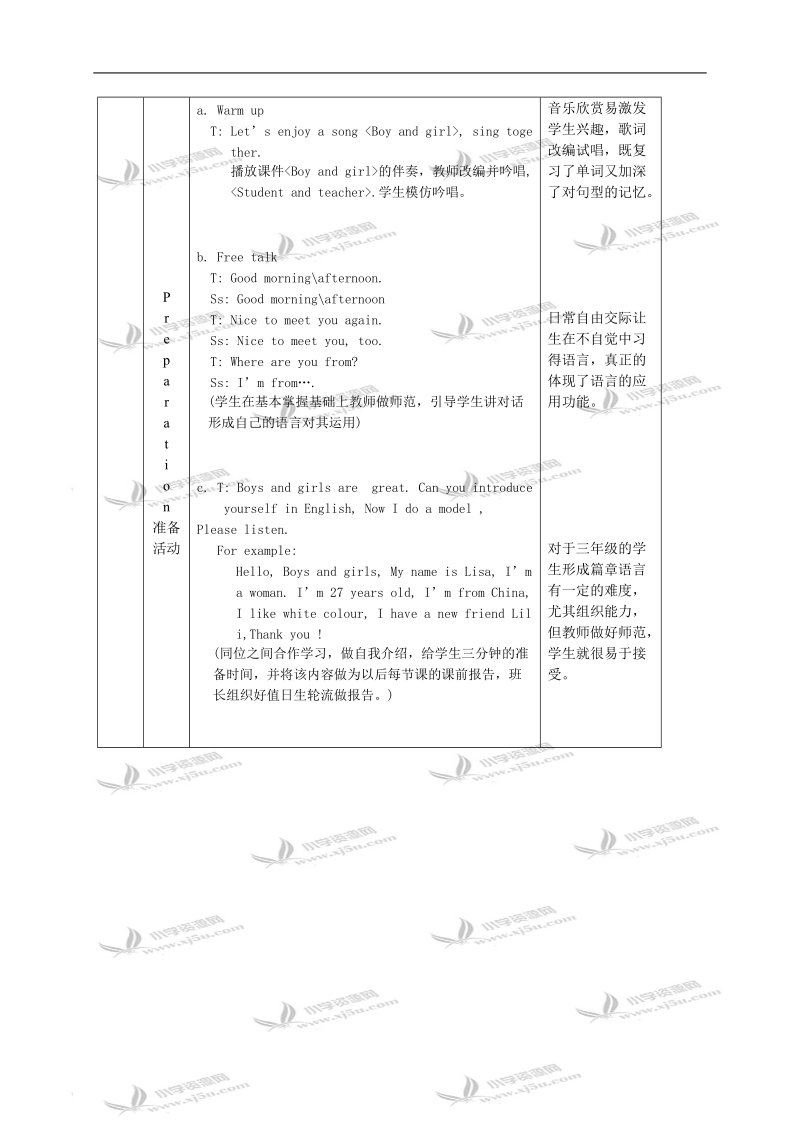 （人教pep）三年级英语下册教案 unit 1 lesson 2(1).doc_第2页