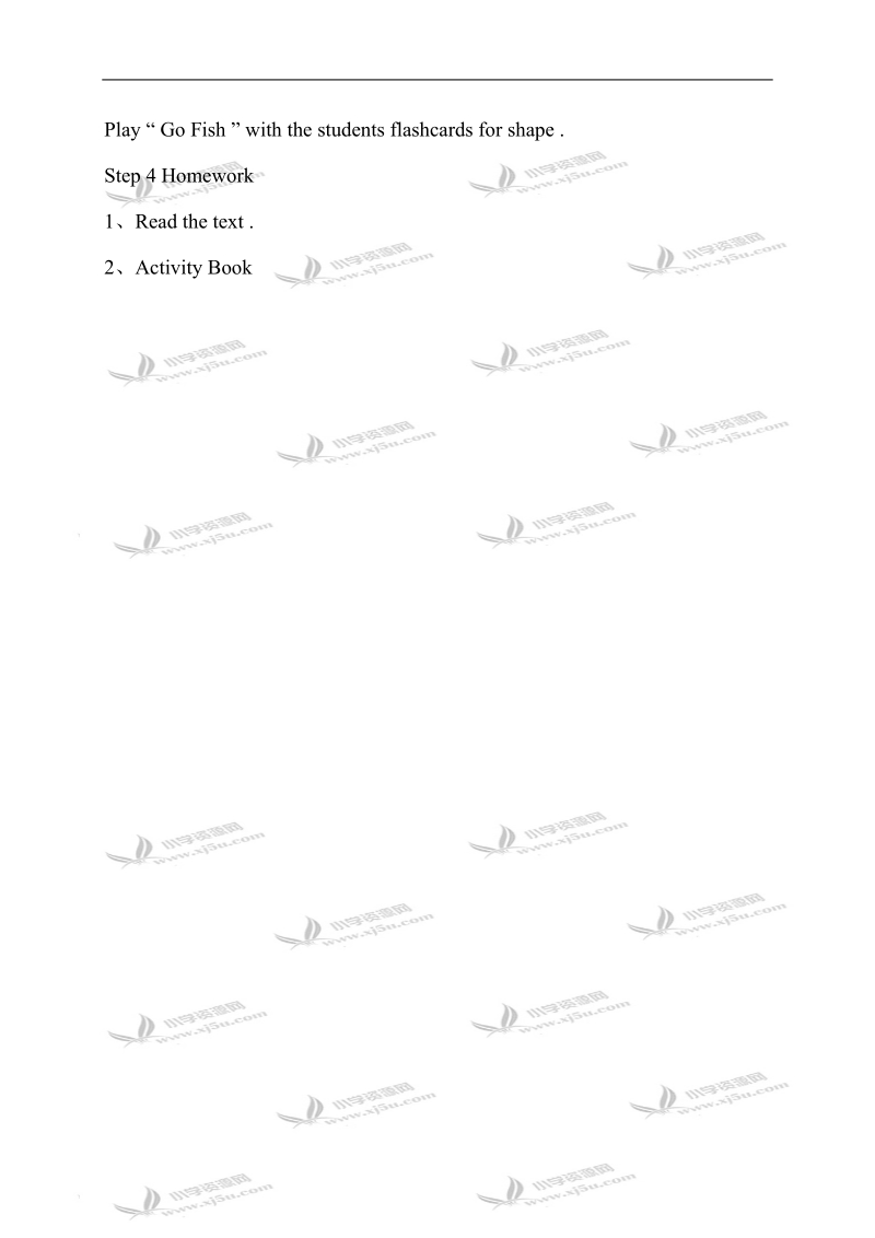 （冀教版）六年级英语上册教案unit2 lesson11.doc_第3页