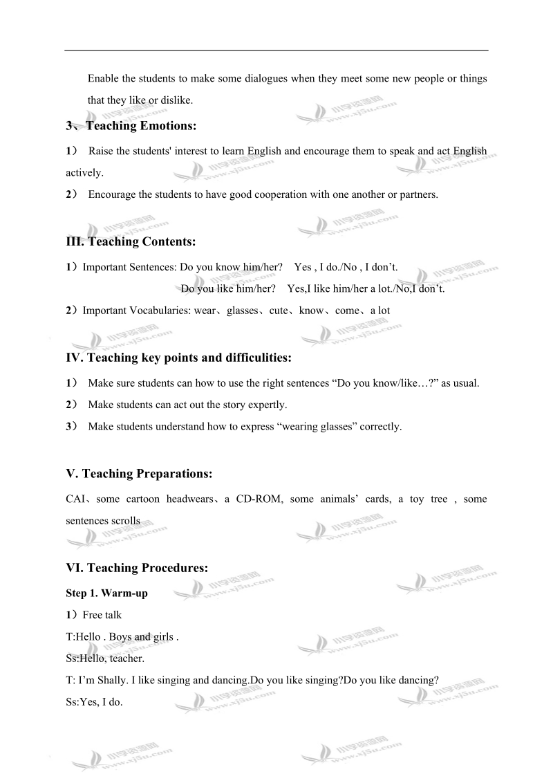 （北师大版）五年级英语上册教案unit2(1).doc_第2页