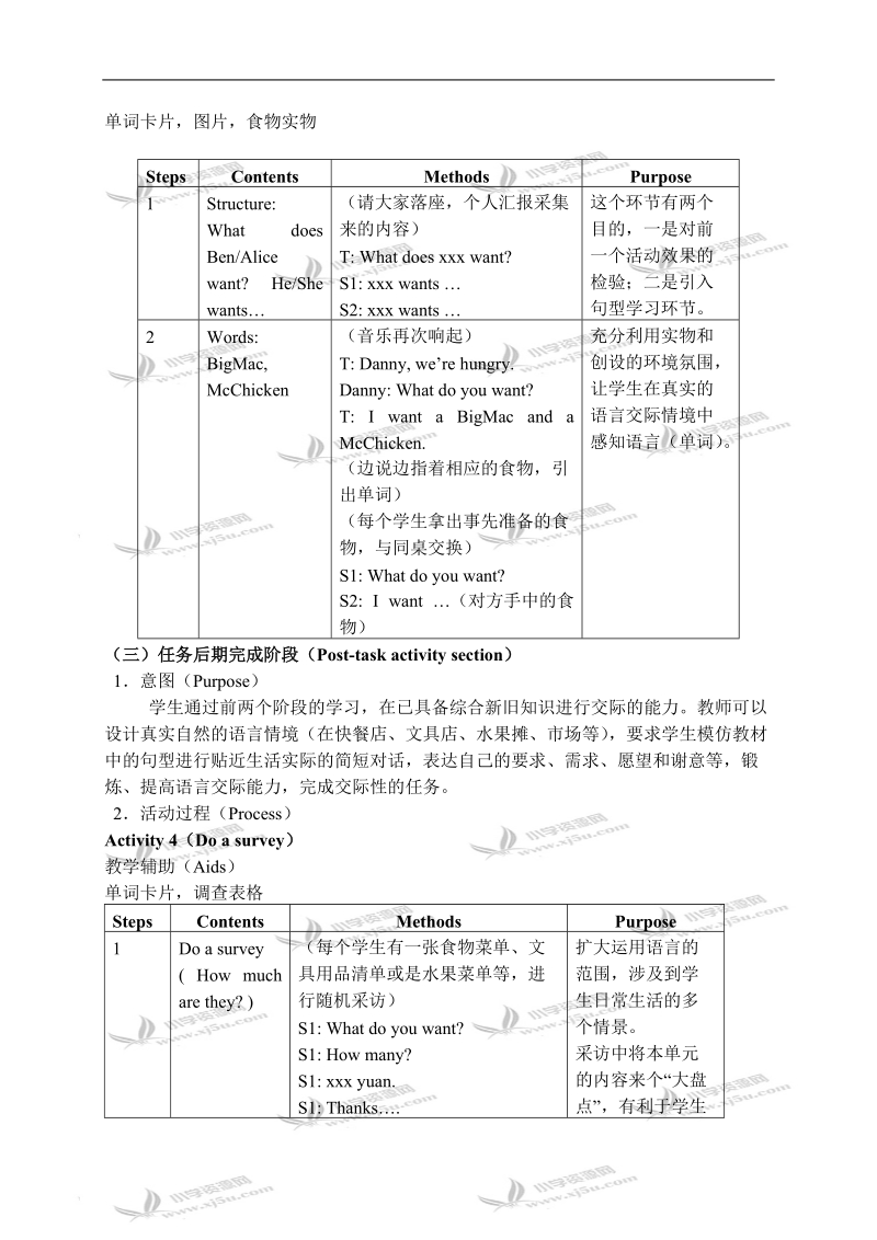 （沪教牛津版）五年级英语上册教案 module 1 unit 2(2).doc_第3页