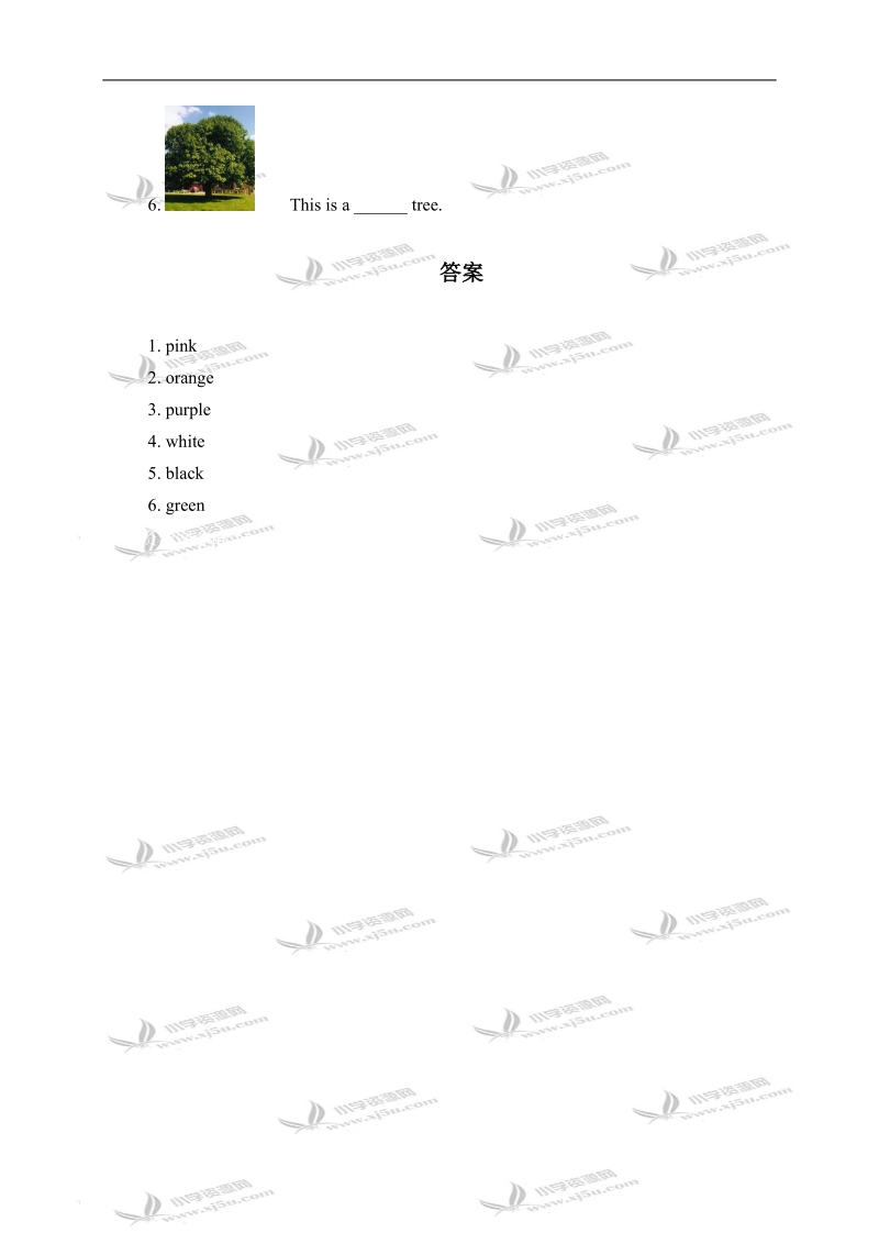 （冀教版）四年级英语下册 unit 4 lesson 25 练习题.doc_第3页