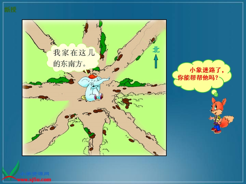 （西师大版）三年级数学上册课件 方向与位置.ppt_第3页