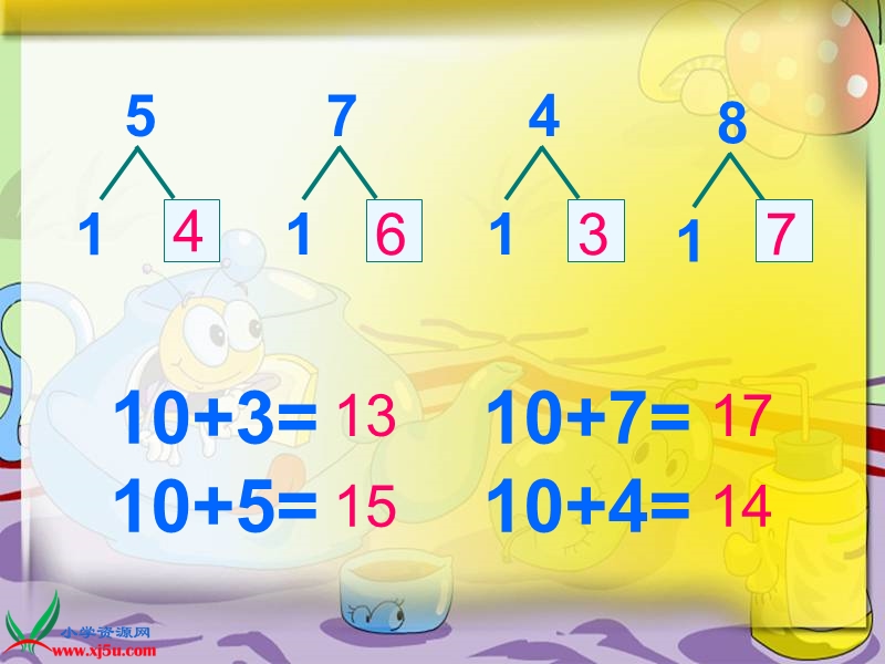 （苏教版）一年级数学上册课件 9加几 3.ppt_第3页