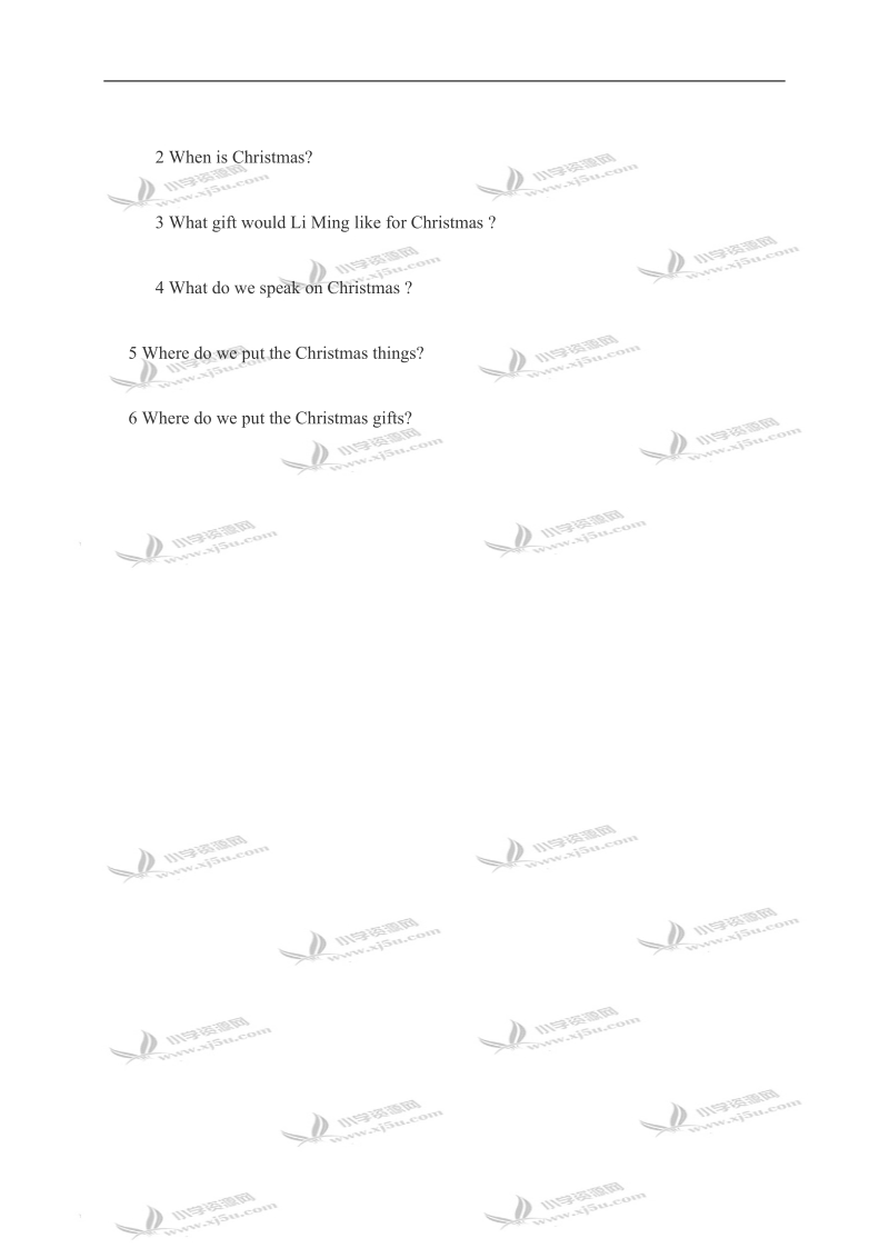 （冀教版）六年级英语上册教案 unit4 lesson32.doc_第3页