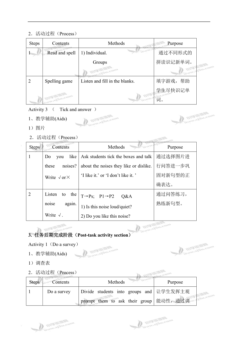 （沪教牛津版）三年级英语下册教案 module3 unit2 lesson2.doc_第3页