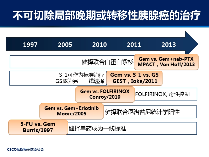 2014胰腺癌共识-晚期化疗.ppt_第2页