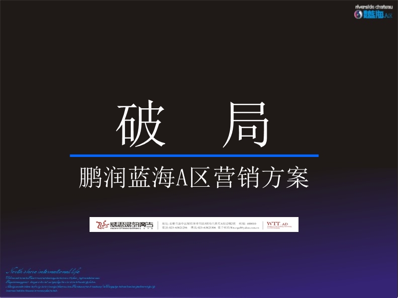 2008年重庆市鹏润蓝海a区营销方案.ppt_第2页