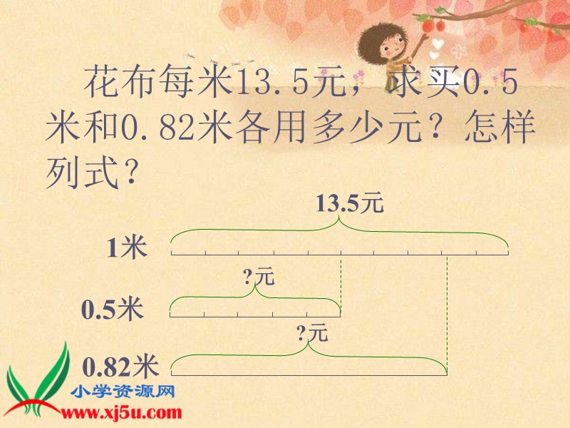 （西师大版）五年级数学上册课件 一个数乘小数.ppt_第3页