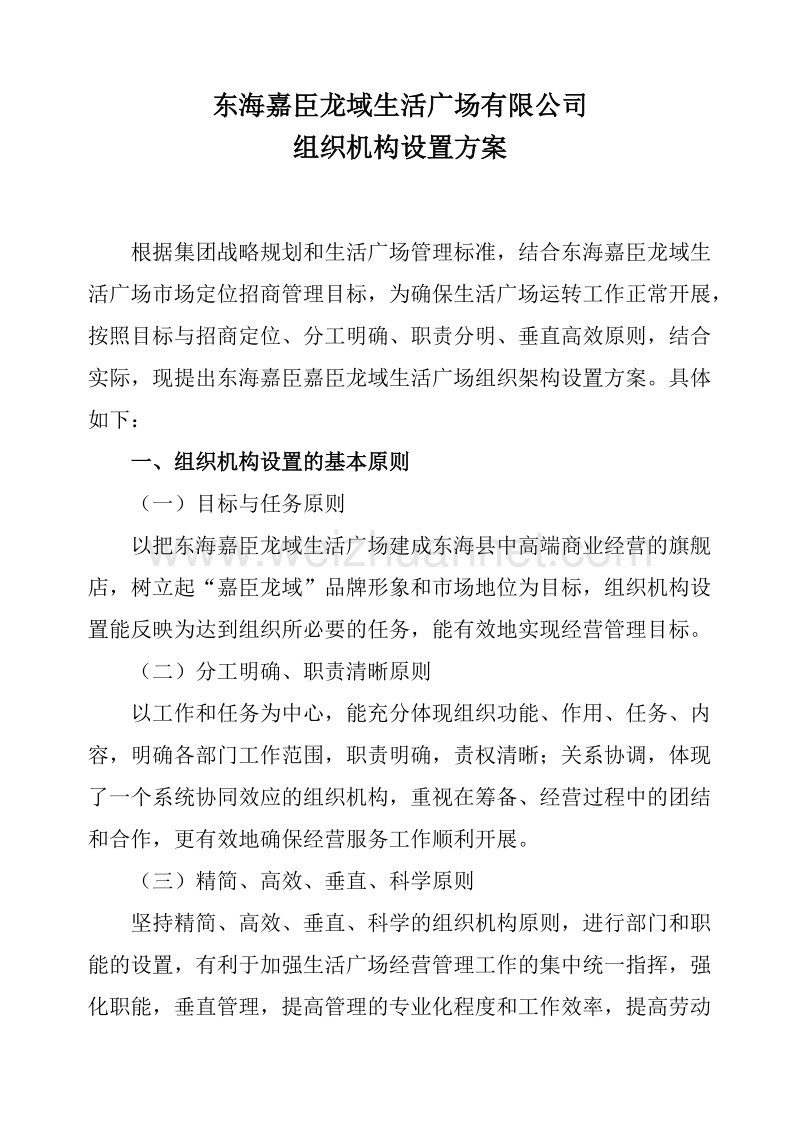 组织架构设置方案.doc_第2页