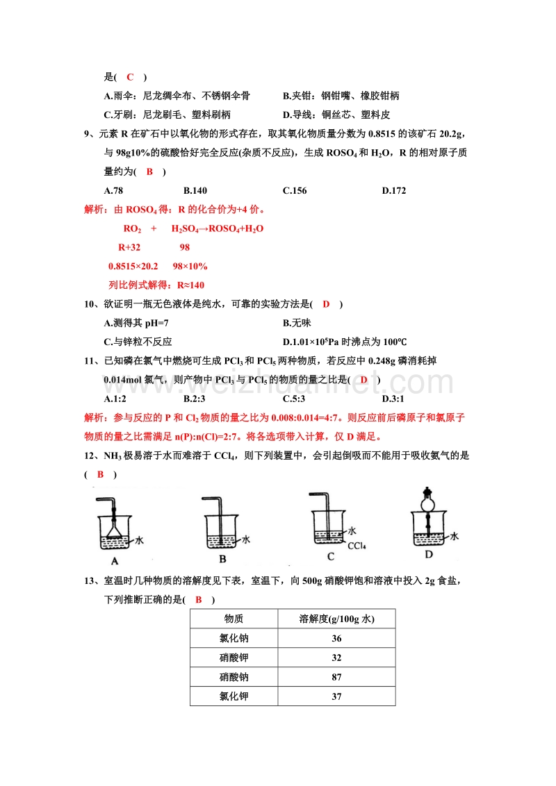 2015年天原杯上海初赛-解析版.docx_第2页