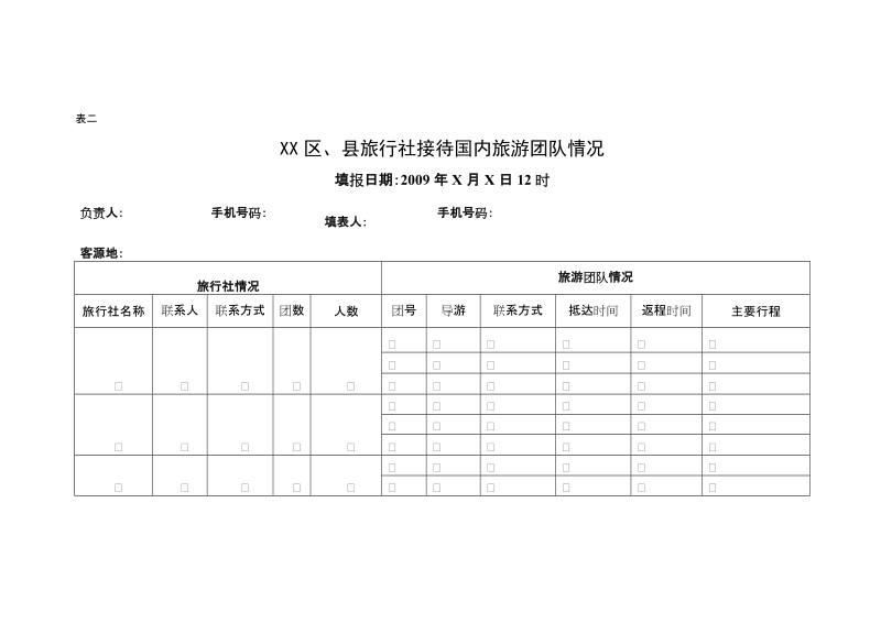 县旅行社组织国内旅游团队情况.doc_第2页