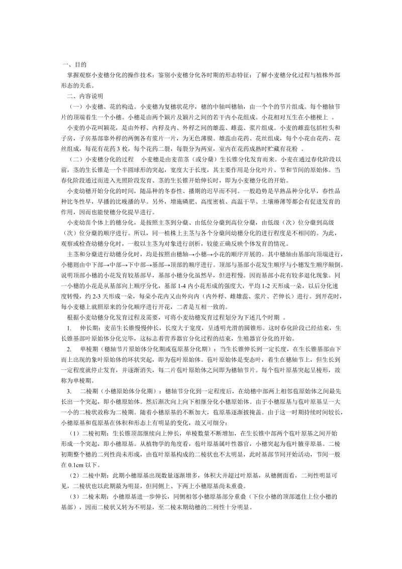 小麦穗分化观察迟疑[宝典].doc_第1页