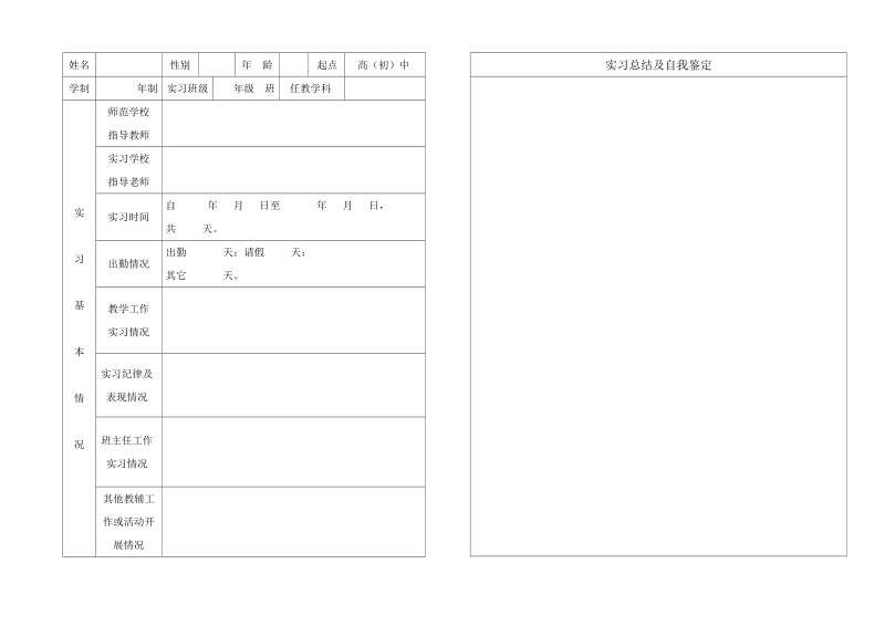 实习成绩评定表.doc_第2页