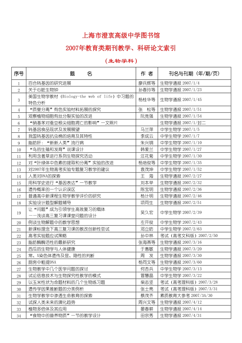 上海市澄衷高级中学图书馆.doc_第1页