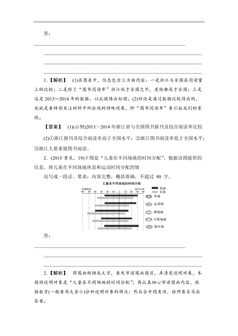 2017版【高考一本解决方案】高考语文（新课标版）考纲专题解读+考点题组训练 第1部分 语言文字运用 专题八 图文转换 word版含答案.doc_第2页