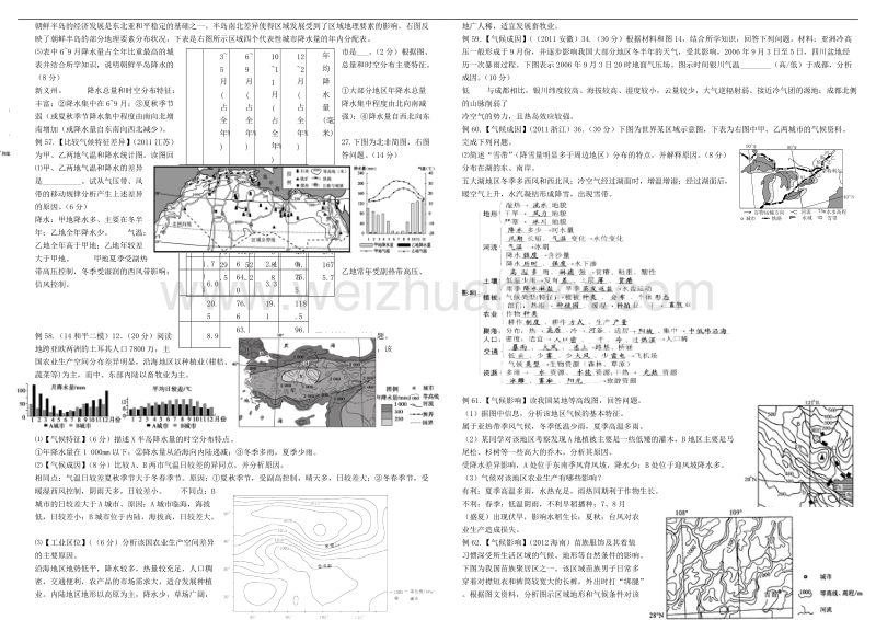 天津市2015届高考地理冲刺讲义5 把握重点之大气环境.doc_第2页