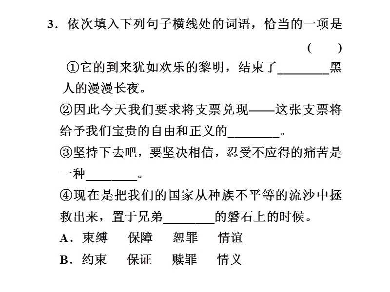 《我有一个梦想》课件1（新人教版必修2）.ppt_第3页