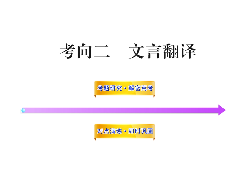 2012版高中语文全程复习方略配套课件：2.2.3.2 文言翻译（新人教版·湖南专用）.ppt_第1页