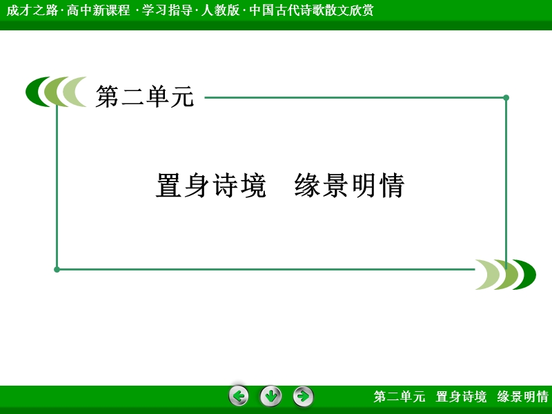 【成才之路】2015高中语文（中国古代诗歌散文欣赏）课件：第2单元 自主赏析3 登岳阳楼.ppt_第2页