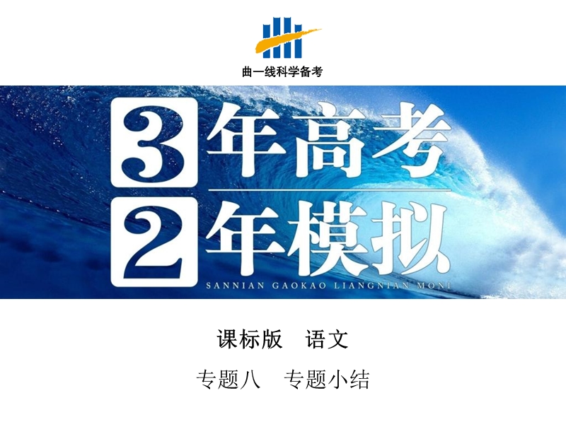 【3年高考2年模拟】2016届人教版新课标高三语文一轮复习课件 专题八 语言表达简明、连贯、得体、准确、鲜明、生动 专题小结.ppt_第1页