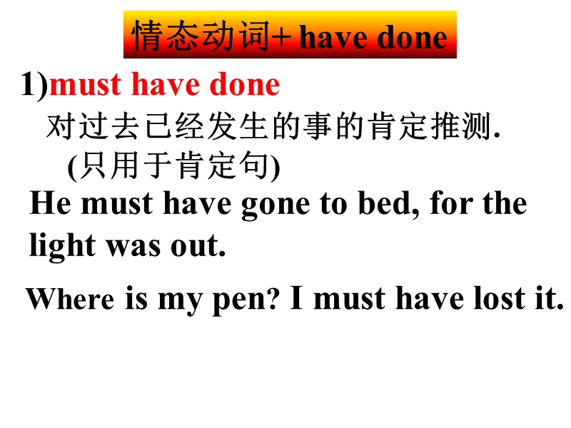 情态动词的完成时.ppt_第2页