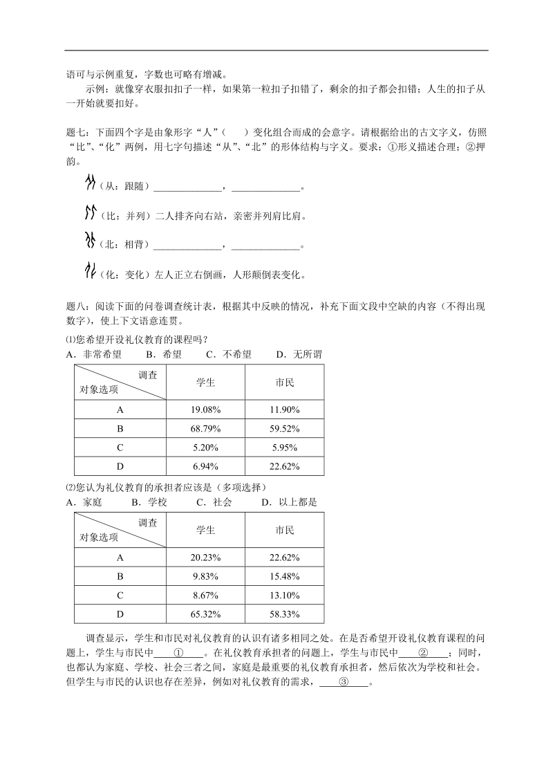 【备考专题】高考语文专题精讲与新题赏析：专题 语言基础和运用2014年新题赏析(下)-讲义.doc_第2页