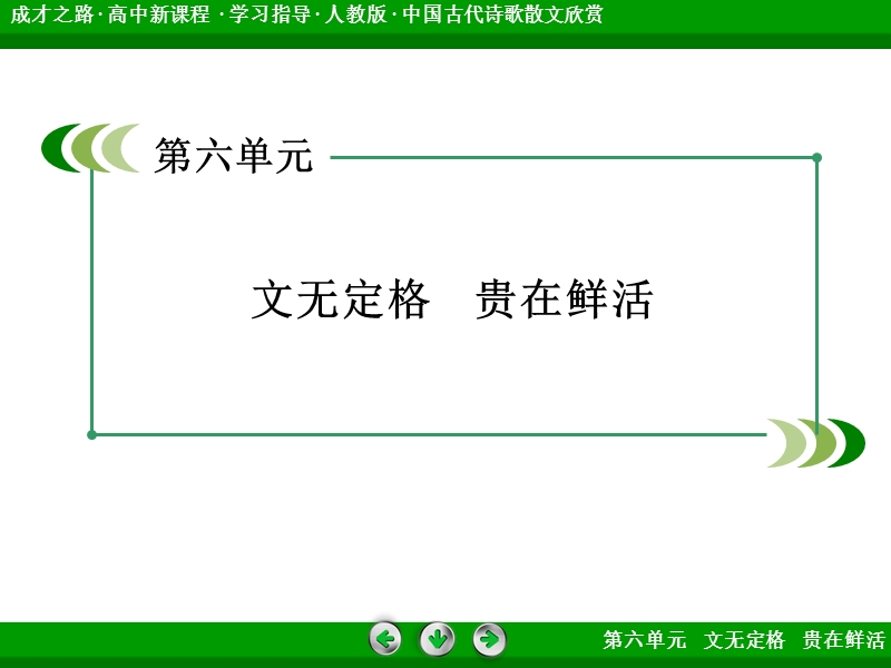 【成才之路】2015高中语文（中国古代诗歌散文欣赏）课件：第6单元 推荐作品1 游沙湖.ppt_第2页