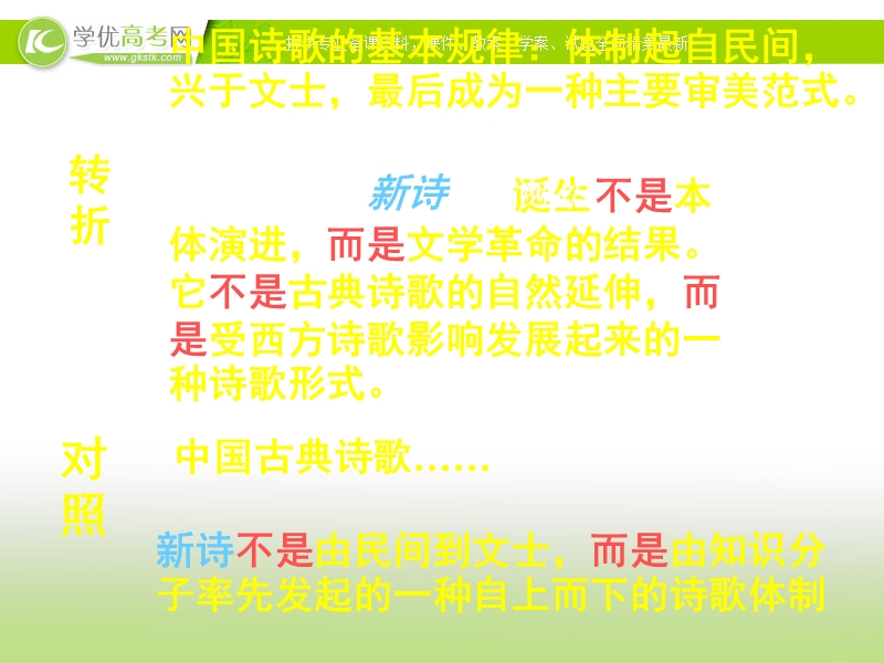 2017学年高一语文（沪教版必修1）课件：4.14《中国新诗的审美范式与民族心理》.ppt_第3页