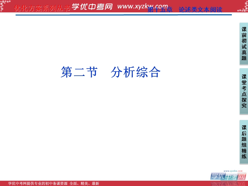 【苏教版山东专用】2012高三语文《优化方案》总复习课件：第2编第3部分第15章第2节.ppt_第1页