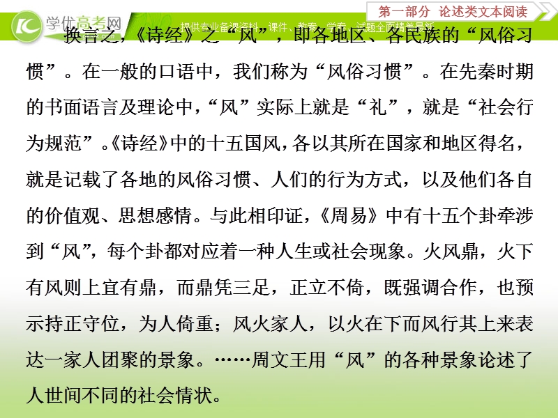 2018年高考语文一轮复习课件：第1部分 论述类文本阅读沙场练兵巧提升 .ppt_第3页