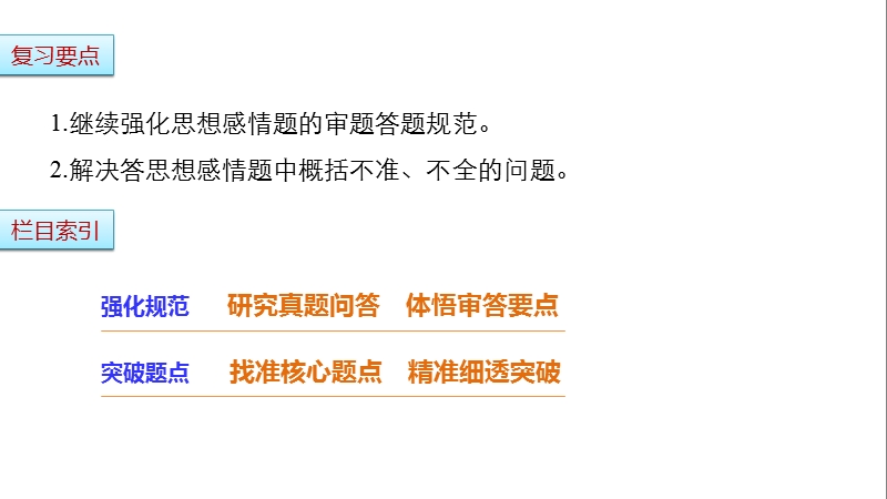 2017版浙江考前三个月高考语文题型攻略课件：第六章 古诗鉴赏 题型攻略一.ppt_第2页