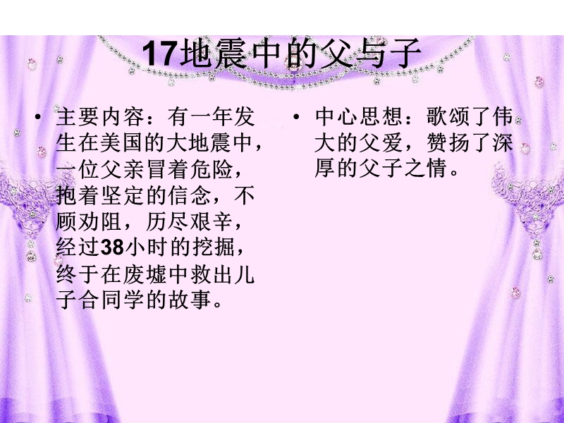 17地震中的父与子.ppt_第1页