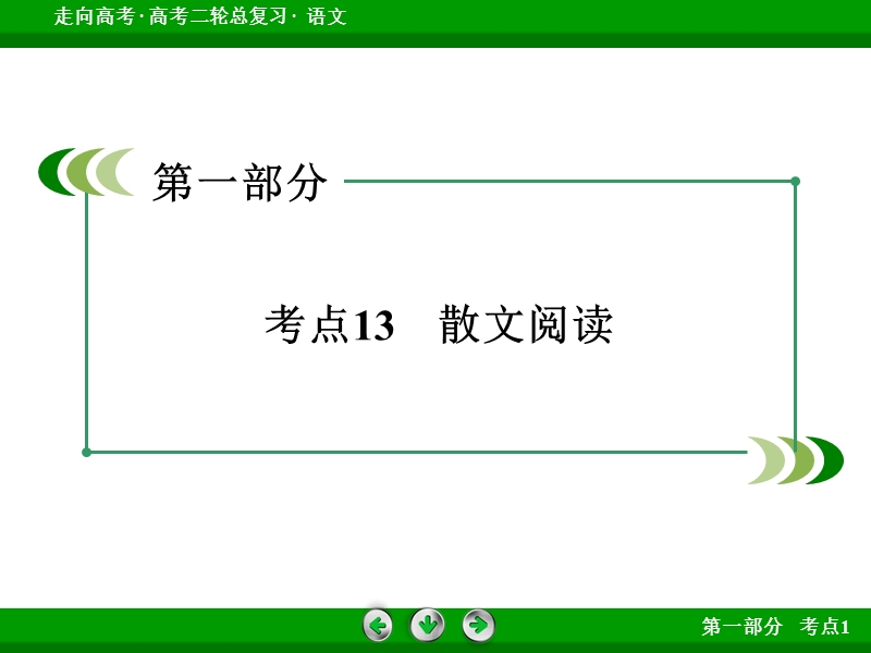 【走向高考】2016高考语文二轮复习课件：考点13.ppt_第3页