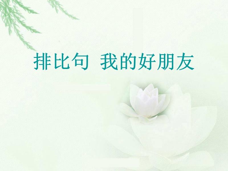 排比句 我的好朋友.ppt_第2页