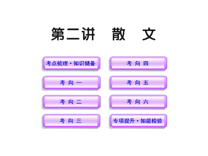 2012版高中语文全程复习方略配套课件：3.2.2 散文（新人教版·湖南专用）.ppt_第1页