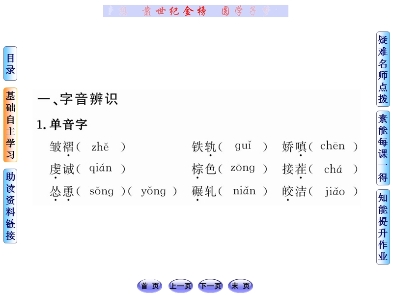 【山东人民版】2012高考语文全程学习方略课件：必修5 哦，香雪.ppt_第3页