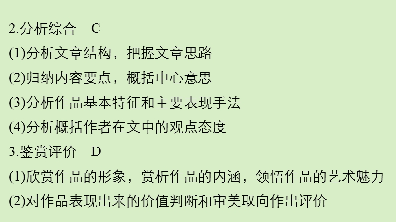 【步步高】（江苏专用）2016高考语文大一轮复习 第一章 第一节 散文阅读 专题二 真题真练课件.ppt_第3页